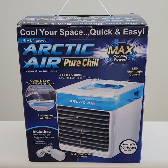 Artic Air Pure Chill Personal Space Cooler - Brand New in Box - Picture 6 of 9
